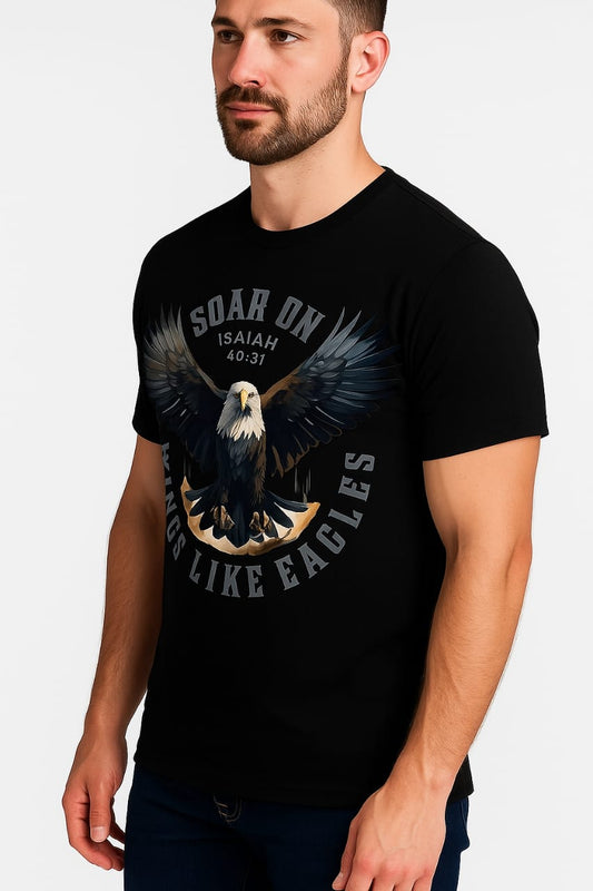 PURE COTTON BLACK T-SHIRT